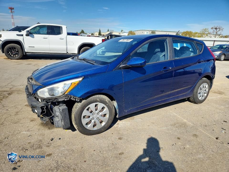 2017 HYUNDAI ACCENT SE – Lot 78927665 auction photo