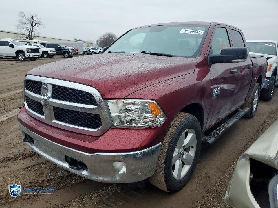 2022 RAM 1500 CLASSIC SLT – Lot 78960655 auction photo