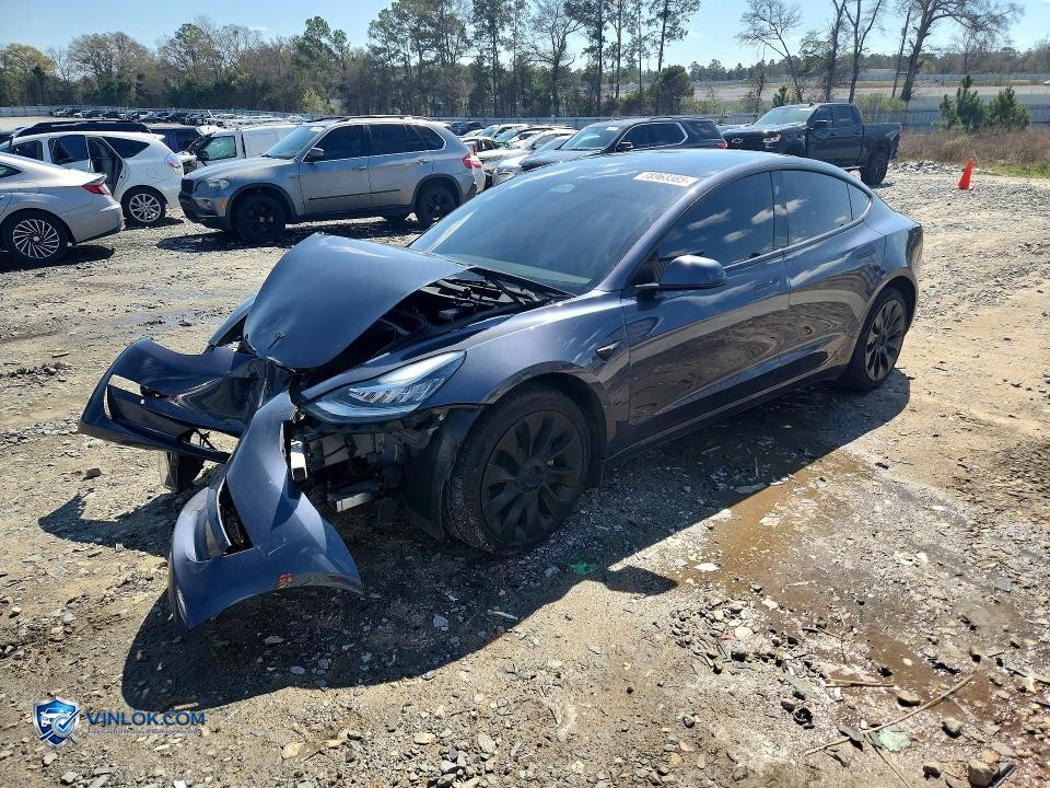 2022 TESLA MODEL 3 – Lot 78968385 auction photo