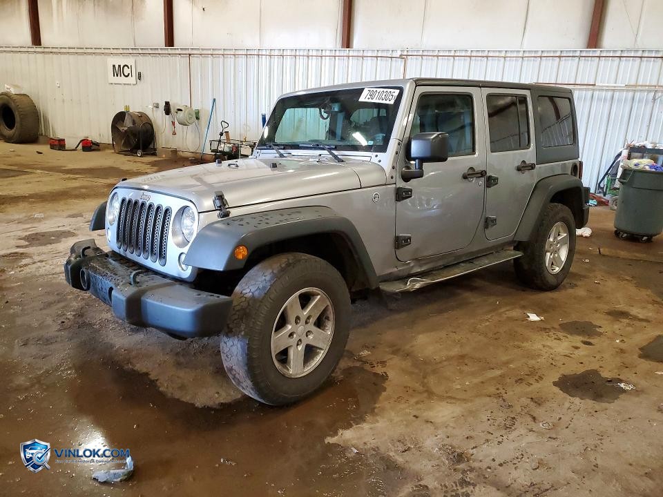 2016 JEEP WRANGLER UNLIMITED SPORT – Lot 79010305 auction photo
