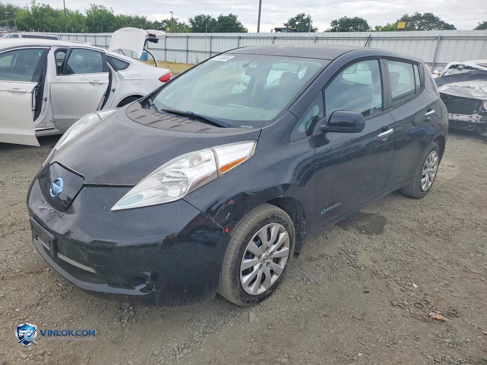 2016 NISSAN LEAF S-30 – Lot 79071315 auction photo