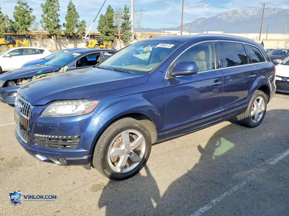 2015 AUDI Q7 PREMIUM – Lot 79080475 auction photo