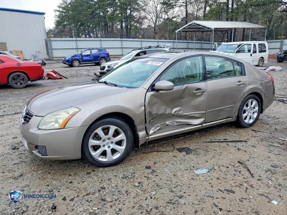 2008 NISSAN MAXIMA 3.5 SE – Lot 79087455 auction photo