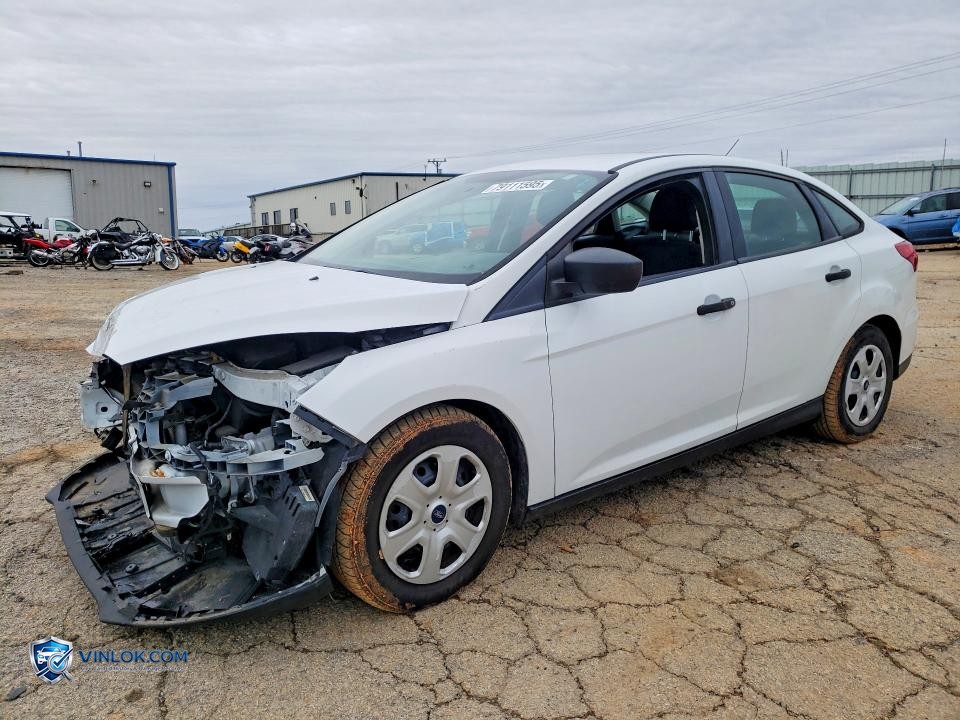 2017 FORD FOCUS S – Lot 79111595 auction photo