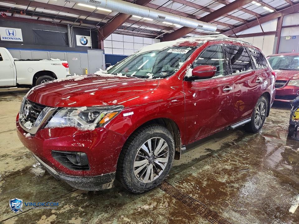 2018 NISSAN PATHFINDER S – Lot 79172395 auction photo
