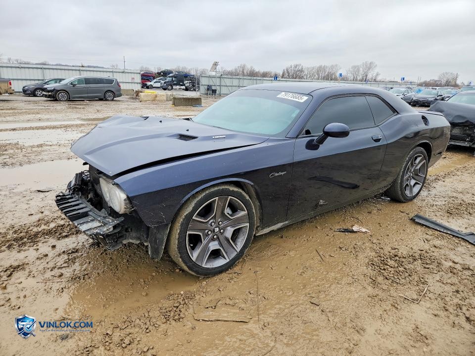 2012 DODGE CHALLENGER R – Lot 79176685 auction photo