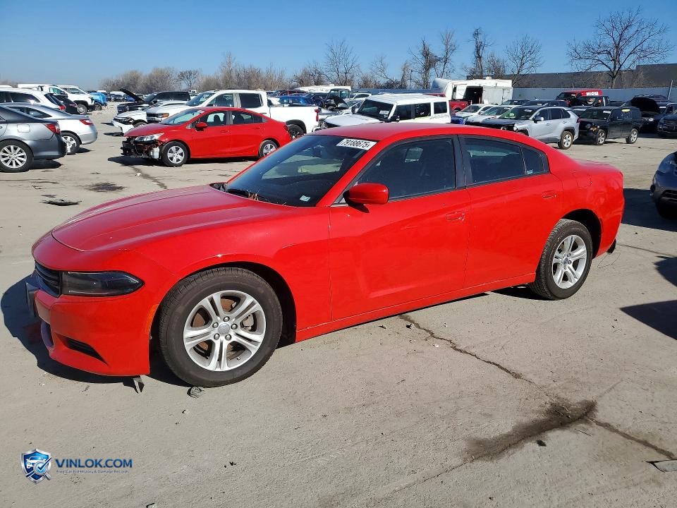 2022 DODGE CHARGER SXT – Lot 79188675 auction photo