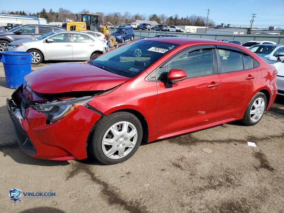 2020 TOYOTA COROLLA LE – Lot 79202185 auction photo