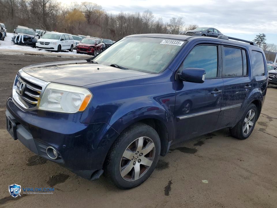 2013 HONDA PILOT TOURING – Lot 79239335 auction photo