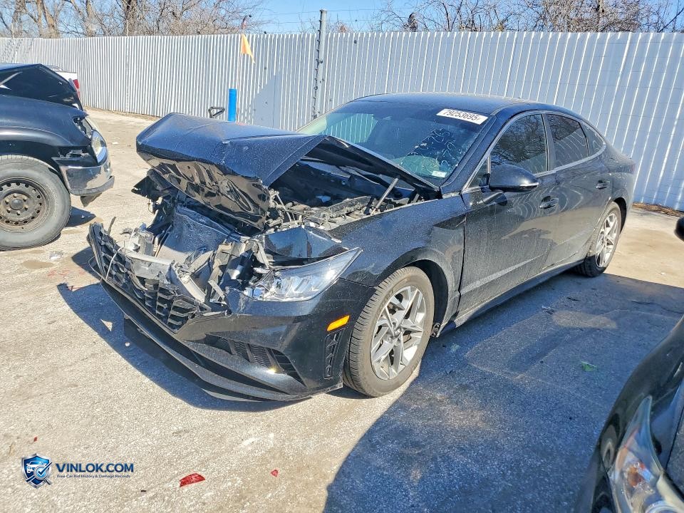 2021 HYUNDAI SONATA SEL – Lot 79253695 auction photo