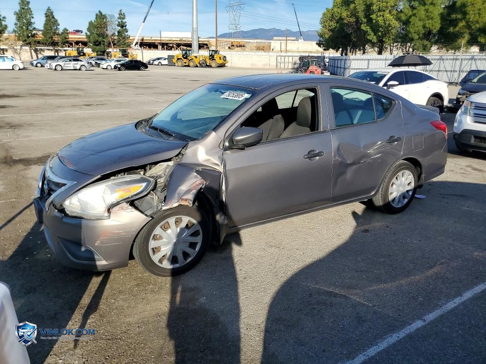 2016 NISSAN VERSA 1.6 S PLUS – Lot 79253805 auction photo