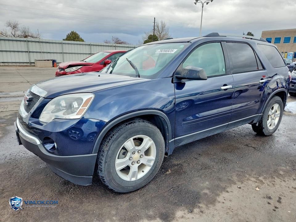 2011 GMC ACADIA SLE – Lot 79256925 auction photo