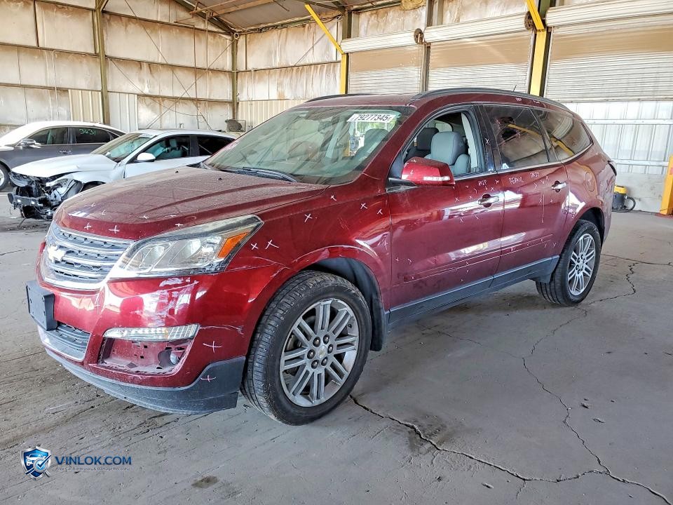 2015 CHEVROLET TRAVERSE LT – Lot 79277345 auction photo