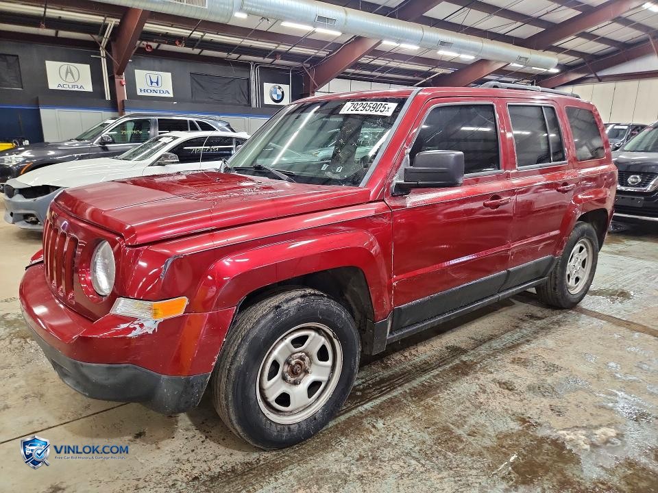 2016 JEEP PATRIOT SPORT – Lot 79295905 auction photo