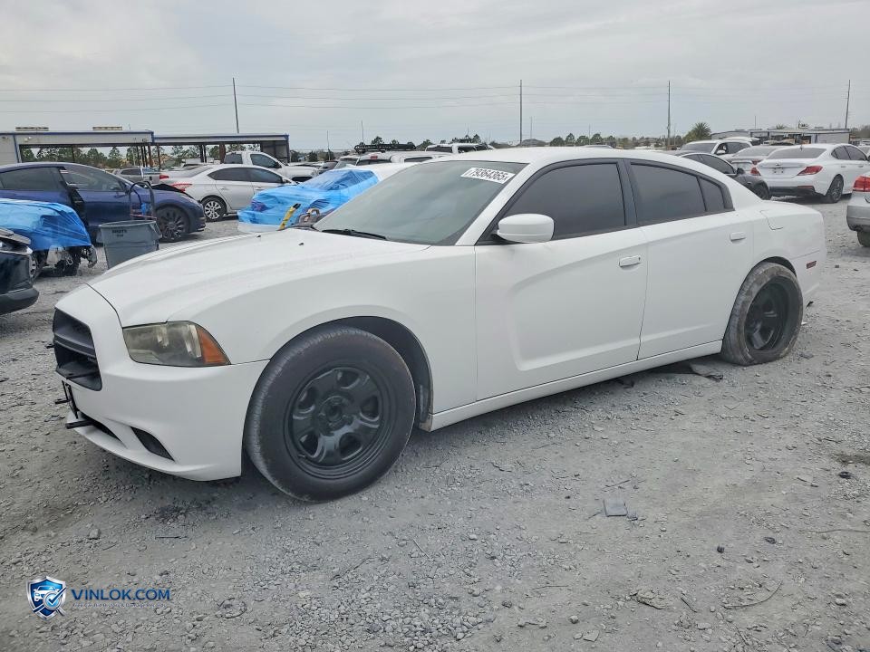 2012 DODGE CHARGER POLICE – Lot 79364365 auction photo