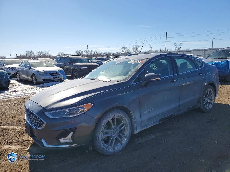 2019 FORD FUSION TITANIUM – Lot 79375395 auction photo