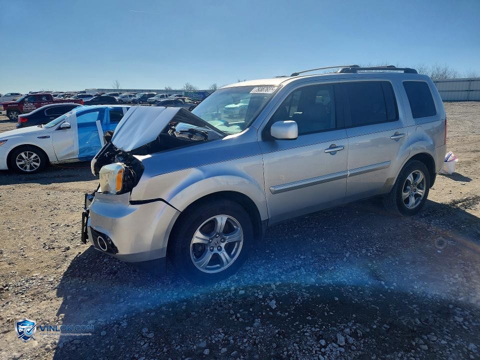 2014 HONDA PILOT EXL – Lot 79387655 auction photo