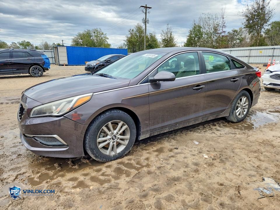 2017 HYUNDAI SONATA BASE – Lot 79389185 auction photo