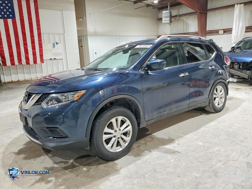 2016 NISSAN ROGUE SV – Lot 79418525 auction photo