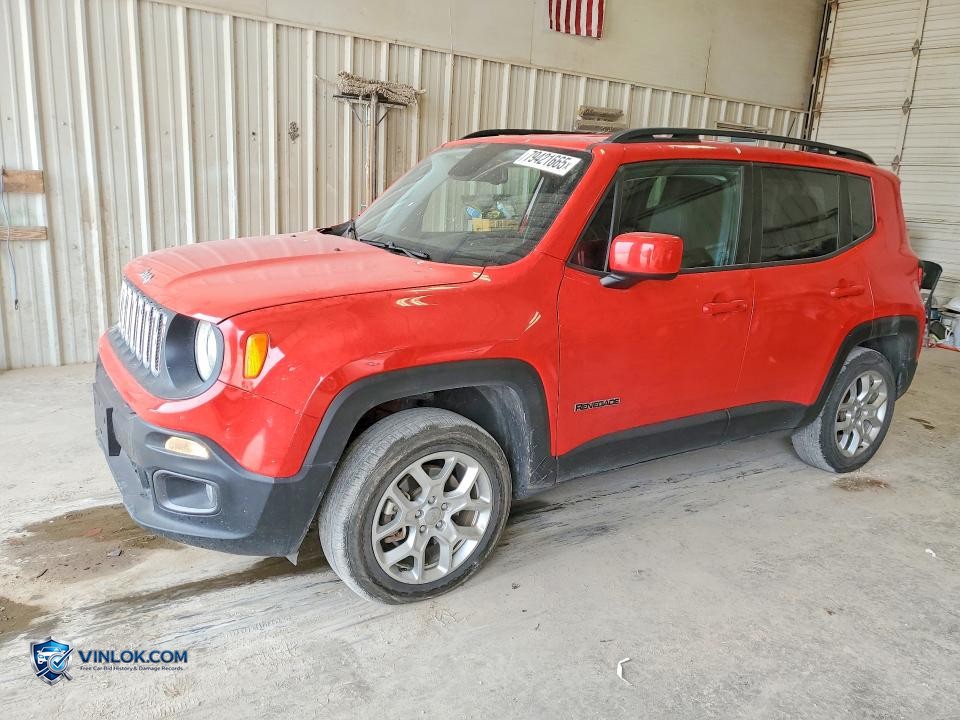 2018 JEEP RENEGADE LATITUDE – Lot 79421665 auction photo