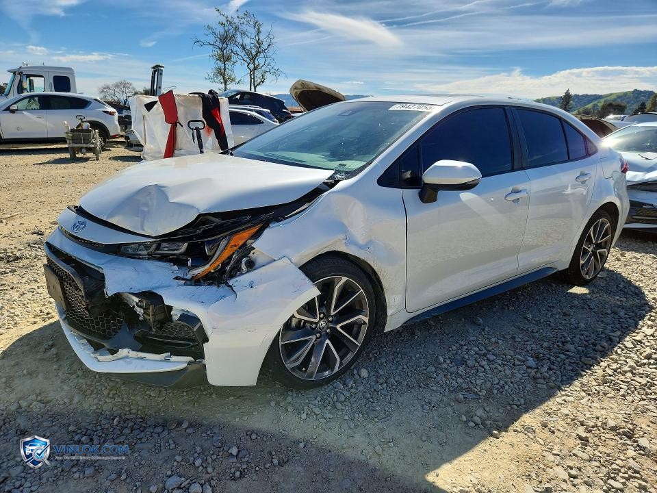 2021 TOYOTA COROLLA XSE – Lot 79427055 auction photo