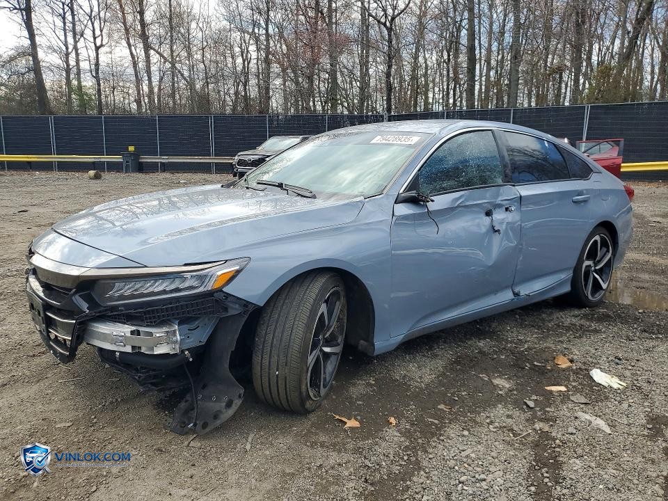 2022 HONDA ACCORD SPORT SE – Lot 79428935 auction photo