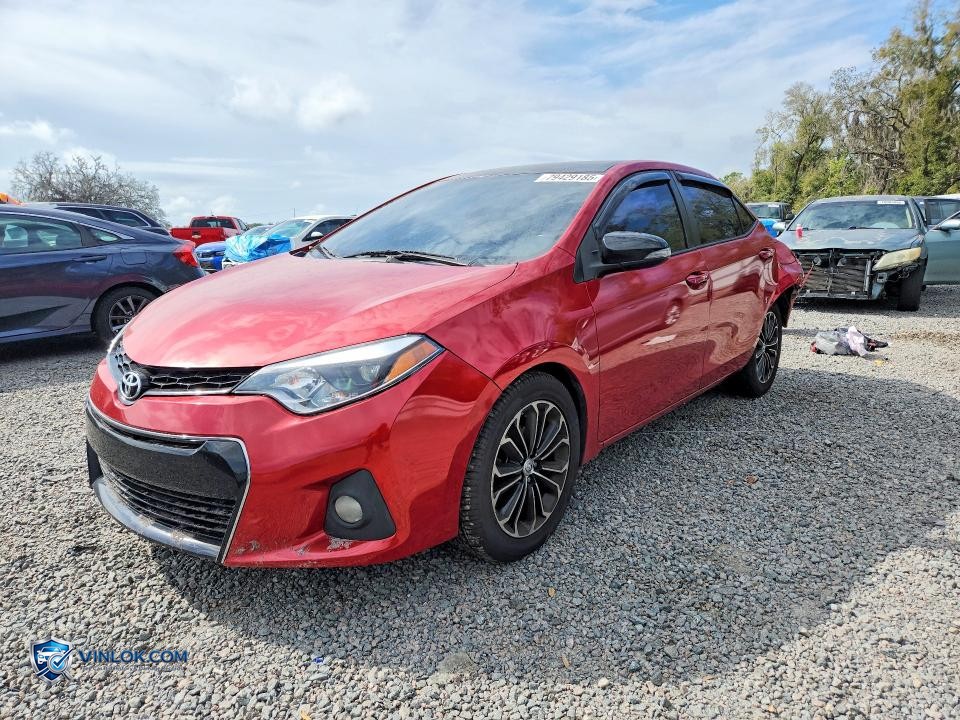 2016 TOYOTA COROLLA S PLUS – Lot 79429185 auction photo