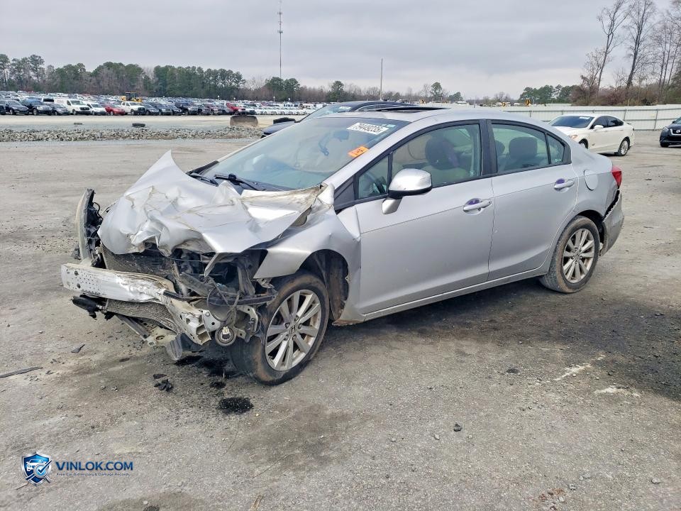 2012 HONDA CIVIC EX – Lot 79449235 auction photo