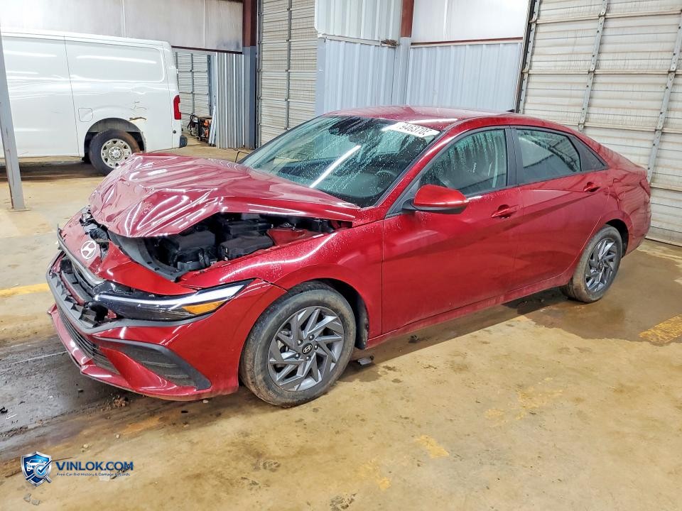 2024 HYUNDAI ELANTRA SEL – Lot 79463705 auction photo