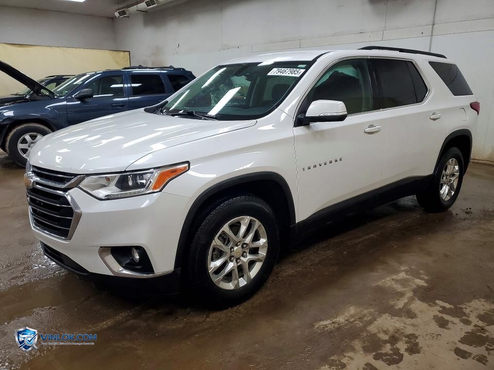 2021 CHEVROLET TRAVERSE LT – Lot 79467985 auction photo