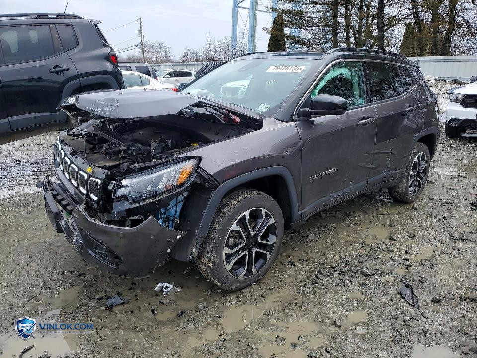 2022 JEEP COMPASS LIMITED – Lot 79476155 auction photo