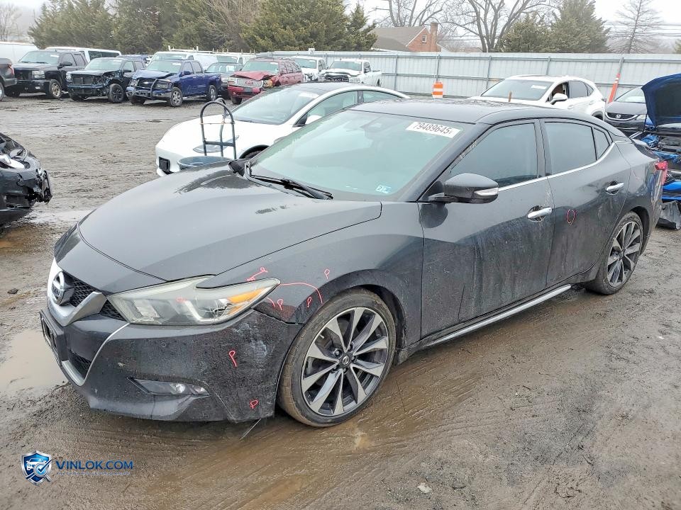 2016 NISSAN MAXIMA 3.5 SR – Lot 79489645 auction photo