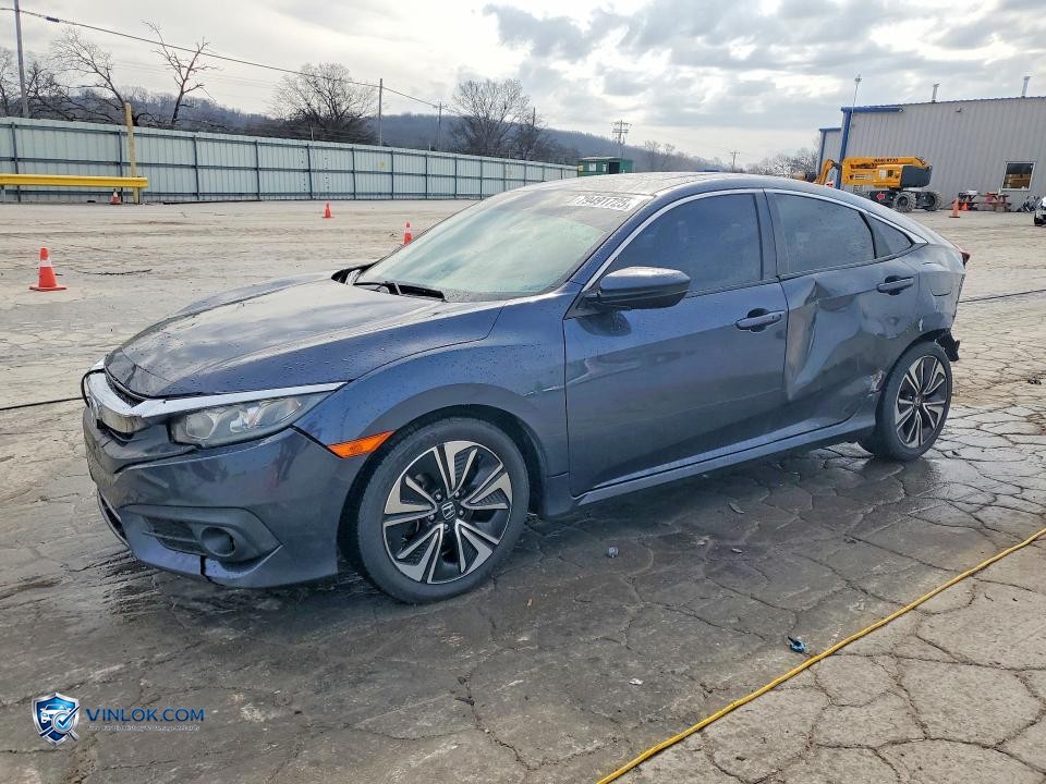 2016 HONDA CIVIC EXL – Lot 79491725 auction photo