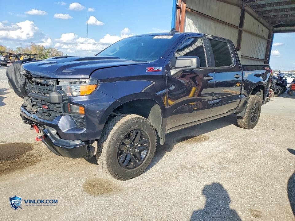 2022 CHEVROLET SILVERADO K1500 TRAIL BOSS CUSTOM – Lot 79493495 auction photo