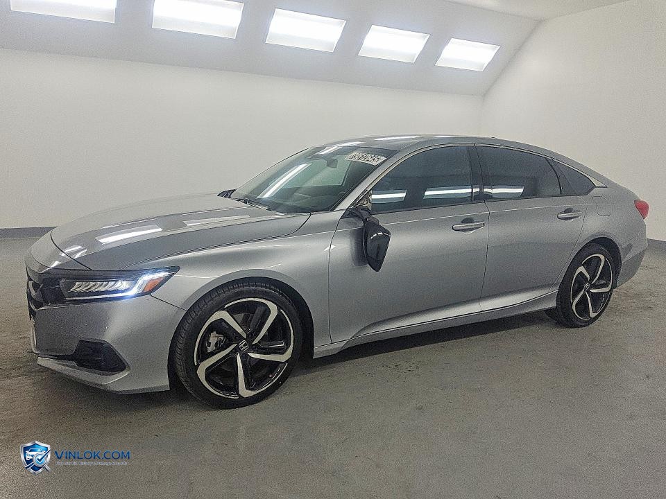 2021 HONDA ACCORD SPORT – Lot 79512645 auction photo