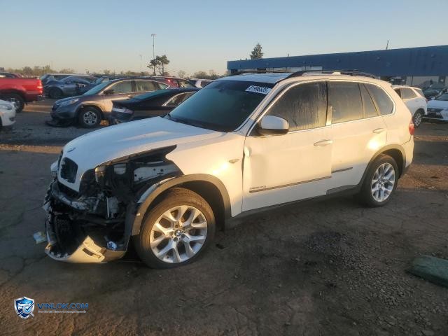 2013 BMW X5 WHITE – Lot 79548665 auction photo