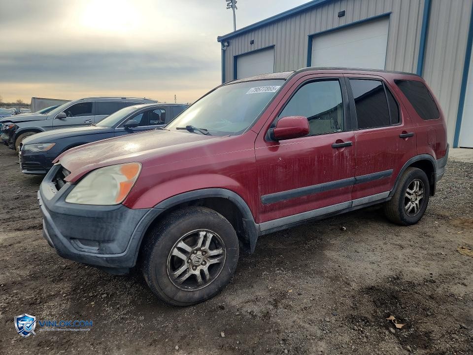 2004 HONDA CR-V EX – Lot 79577865 auction photo