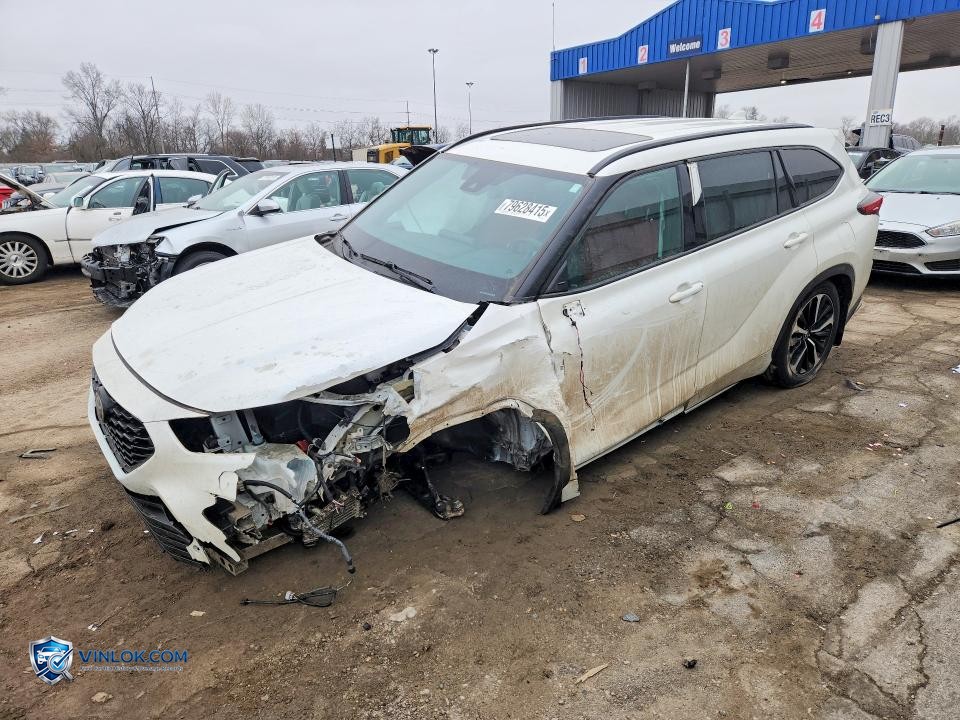 2021 TOYOTA HIGHLANDER XSE – Lot 79628415 auction photo