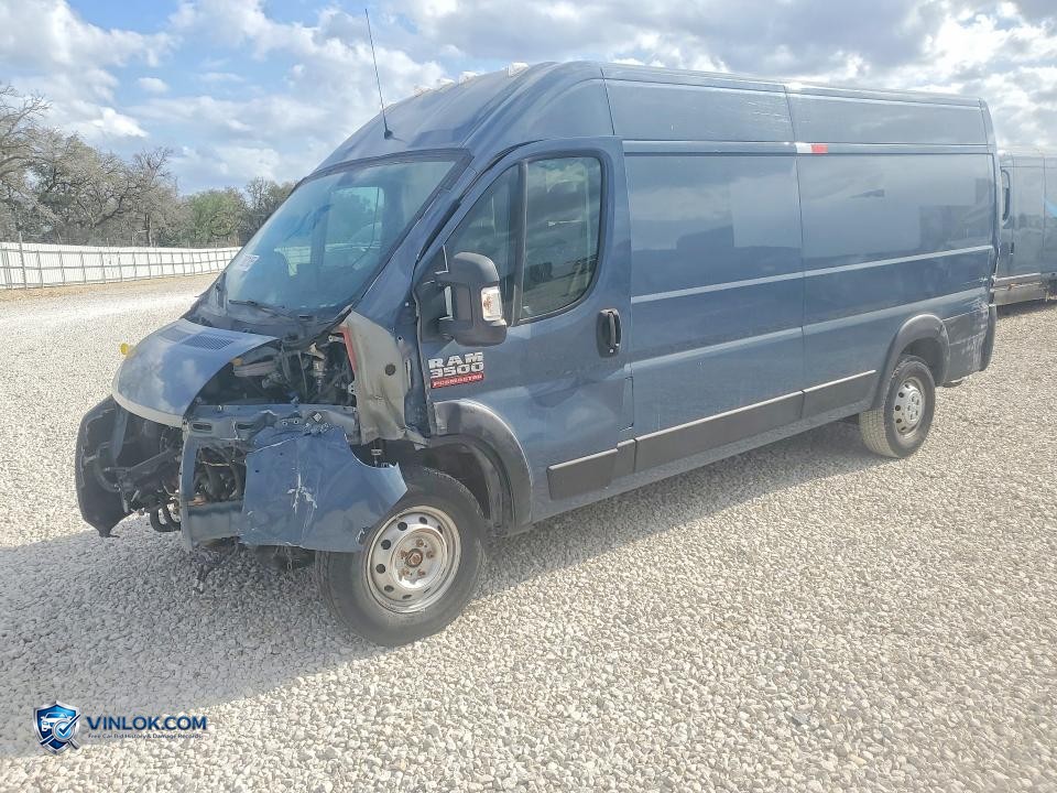 2019 RAM PROMASTER 3500 3500 HIGH – Lot 79631055 auction photo