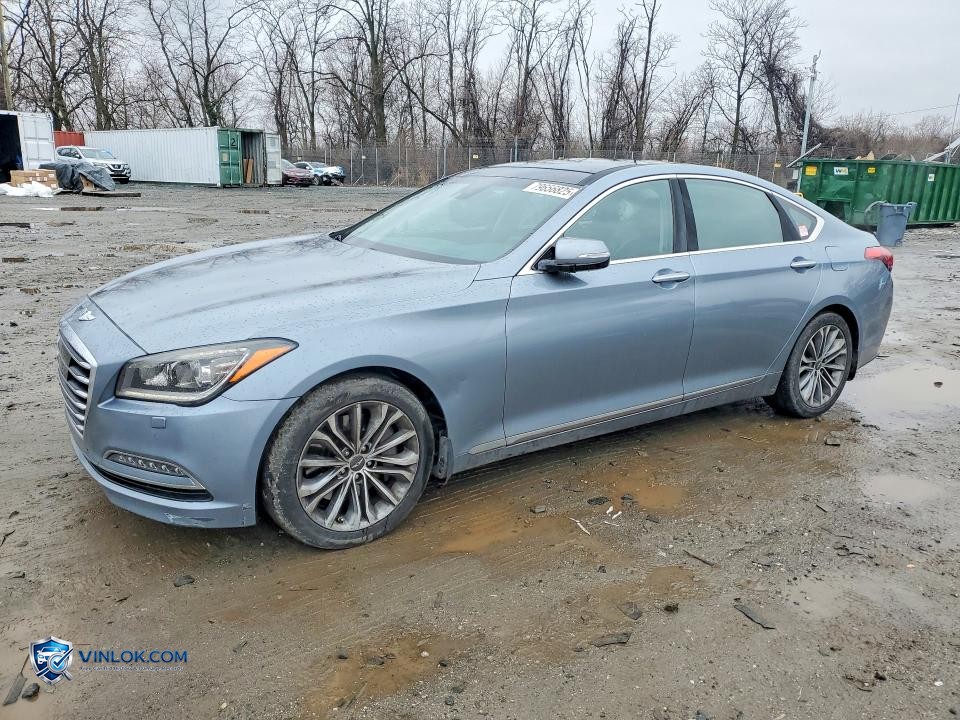 2016 HYUNDAI GENESIS 3.8L – Lot 79656825 auction photo