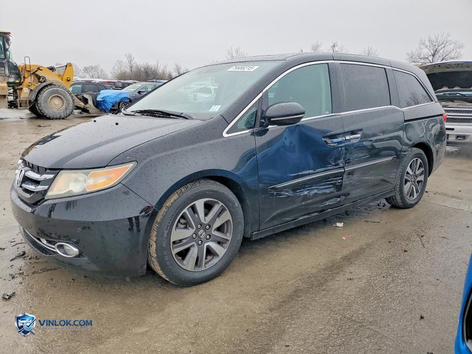 2015 HONDA ODYSSEY TOURING – Lot 79686215 auction photo