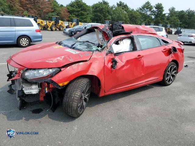 2018 HOND CIVIC SI – Lot 79708495 auction photo