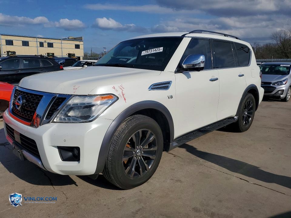 2017 NISSAN ARMADA PLATINUM – Lot 79731425 auction photo