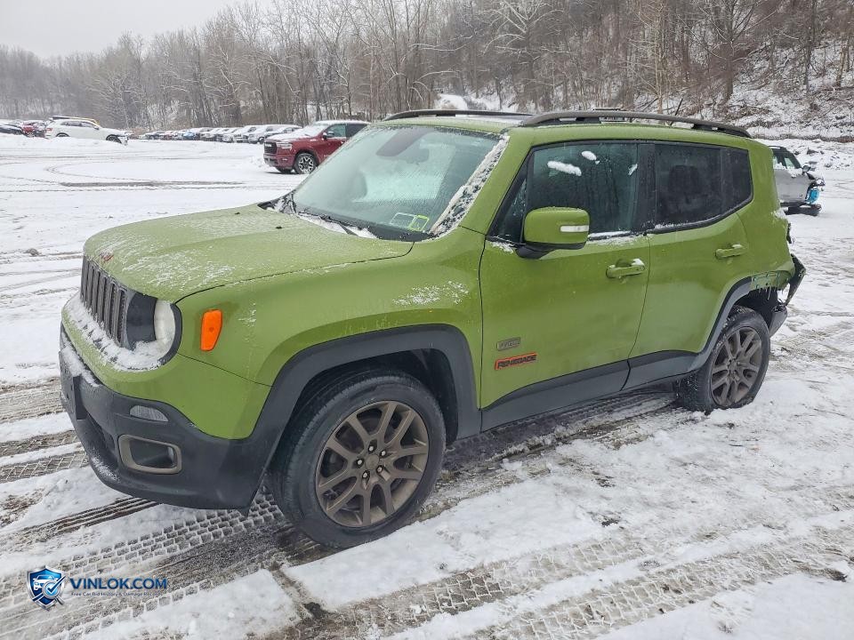 2016 JEEP RENEGADE LATITUDE – Lot 79737585 auction photo