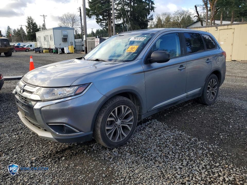 2018 MITSUBISHI OUTLANDER SE – Lot 79741015 auction photo