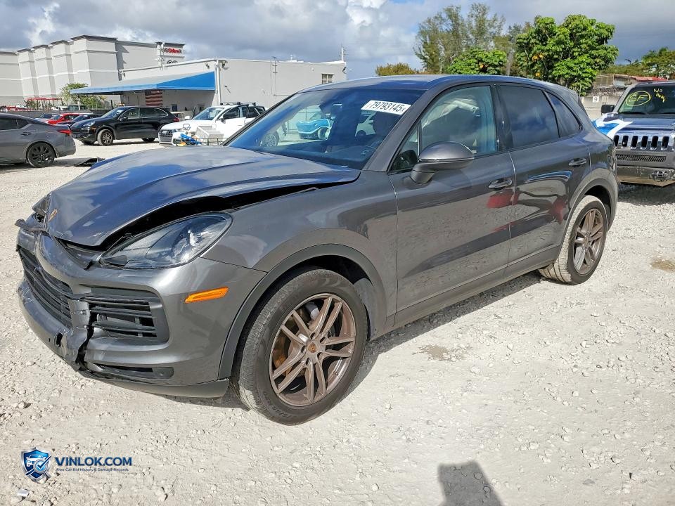 2019 PORSCHE CAYENNE – Lot 79793145 auction photo