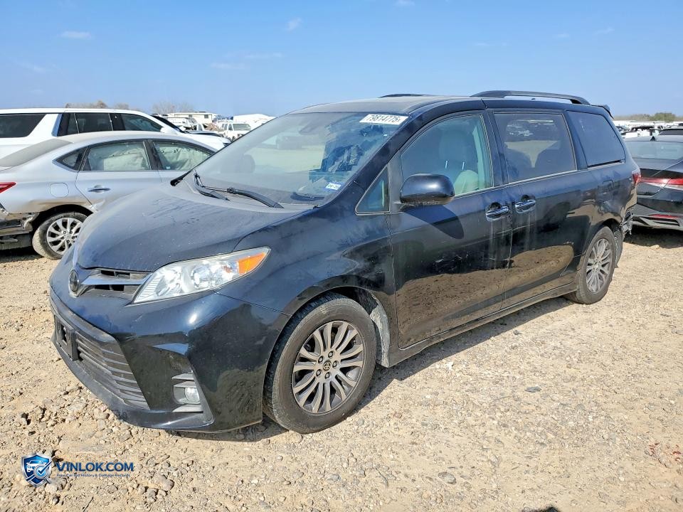 2020 TOYOTA SIENNA XLE 8-PASSENGER – Lot 79814775 auction photo