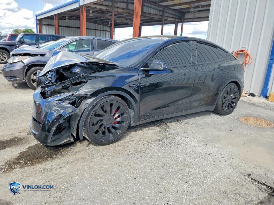 2022 TESLA MODEL Y – Lot 79820435 auction photo