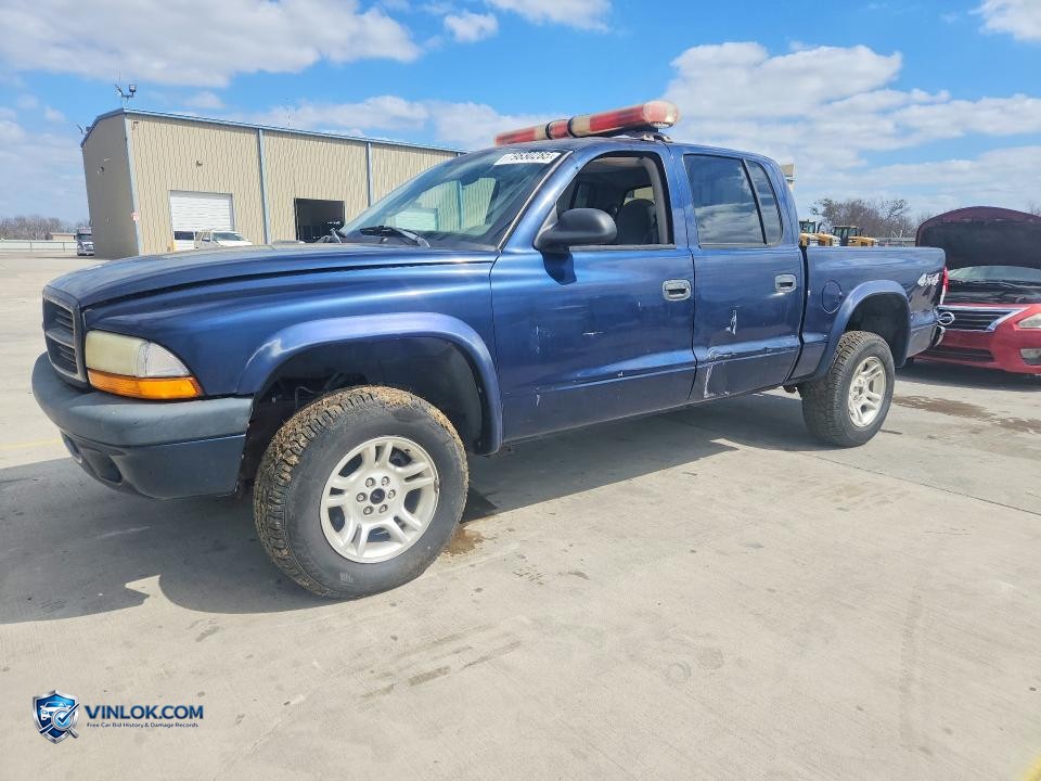 2003 DODGE DAKOTA QUAD SPORT – Lot 79830285 auction photo