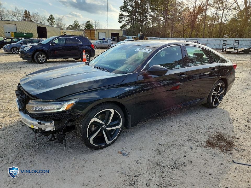 2022 HONDA ACCORD HYBRID SPORT – Lot 79894625 auction photo